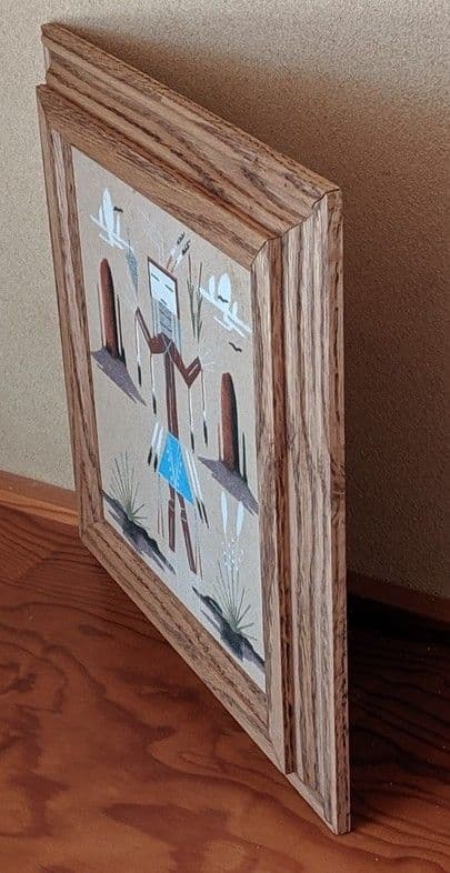 ネイティブアメリカンの砂絵　サンドペイント