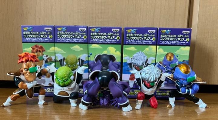 ワーコレ ギニュー特戦隊 8種類 ドラゴンボール