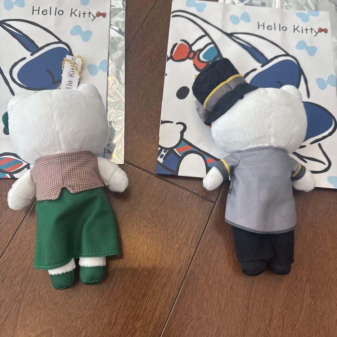エクシブ　ハローキティ チャーム　ぬいぐるみ 2体セット