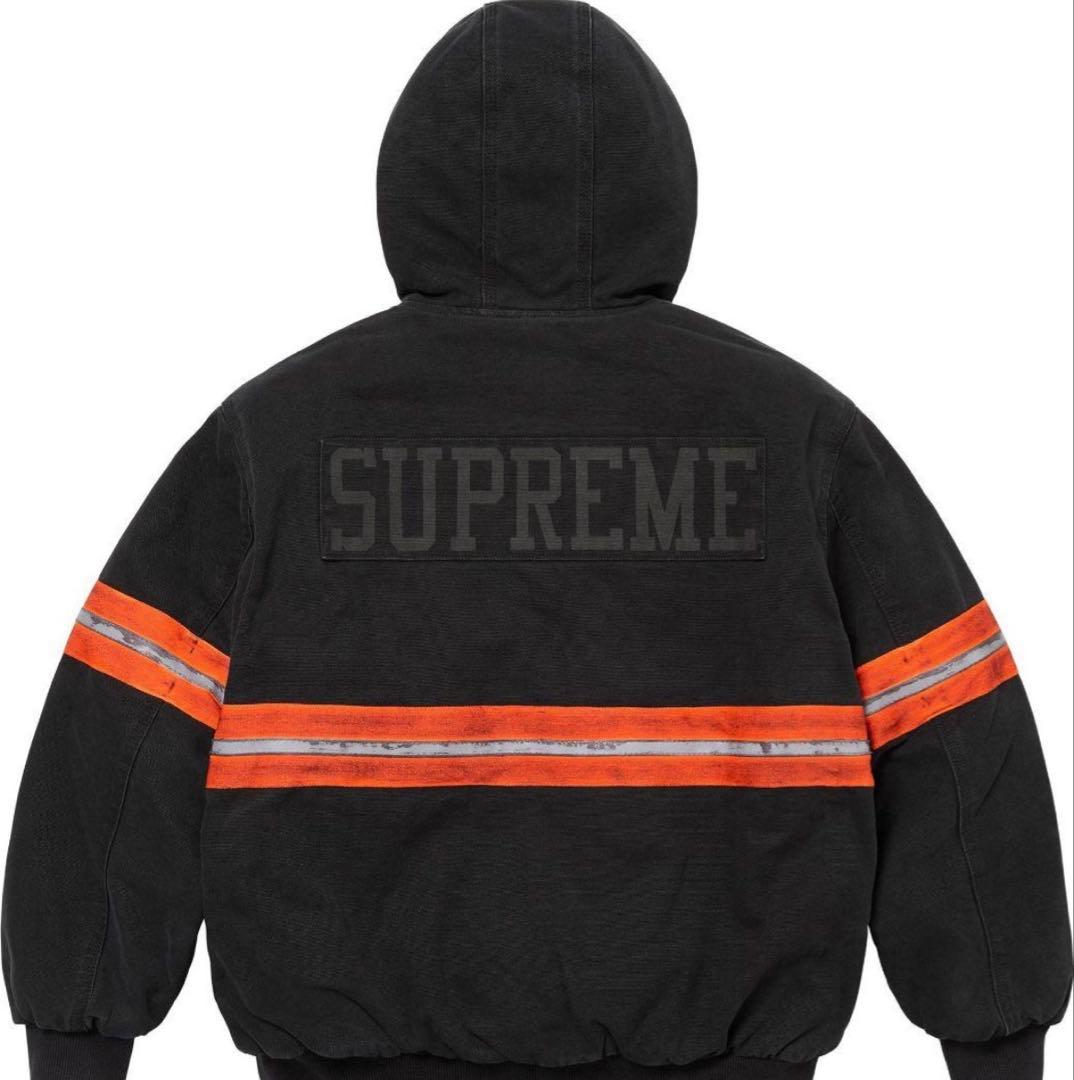 2024FW supreme reflective ワークジャケット サイズM