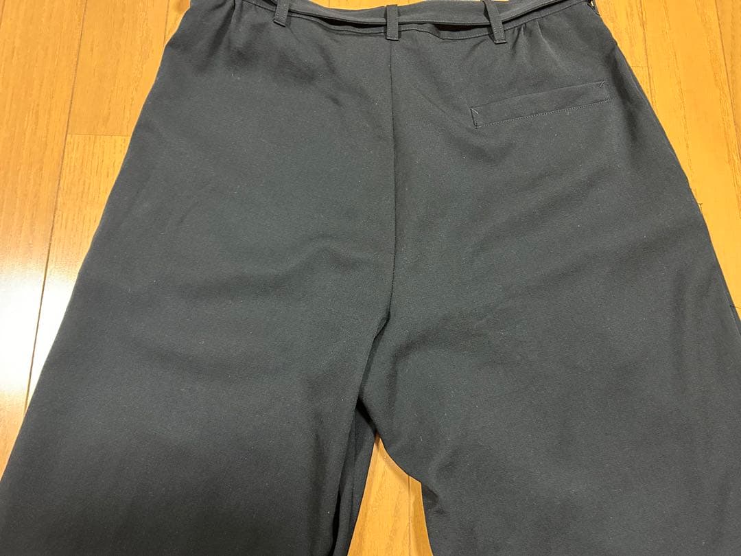 ヨウジヤマモトプリュスノアール　ラップデザインパンツ