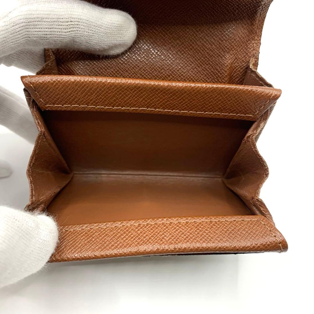 ルイヴィトン　ポルトモネプラ　小銭入れ　ケース　カードケース　モノグラム