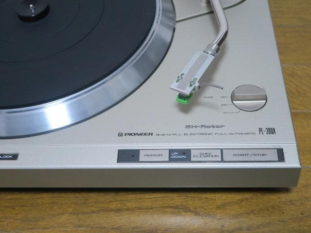 パイオニア PL-380A フルオートクオーツDDレコードプレーヤー ☆動作