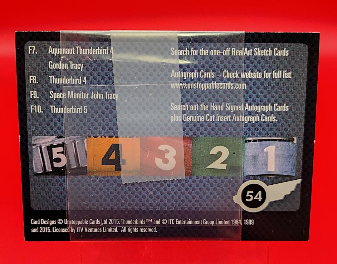 【日本未発売】サンダーバード　50周年記念　トレーディング カード　全種類未開封