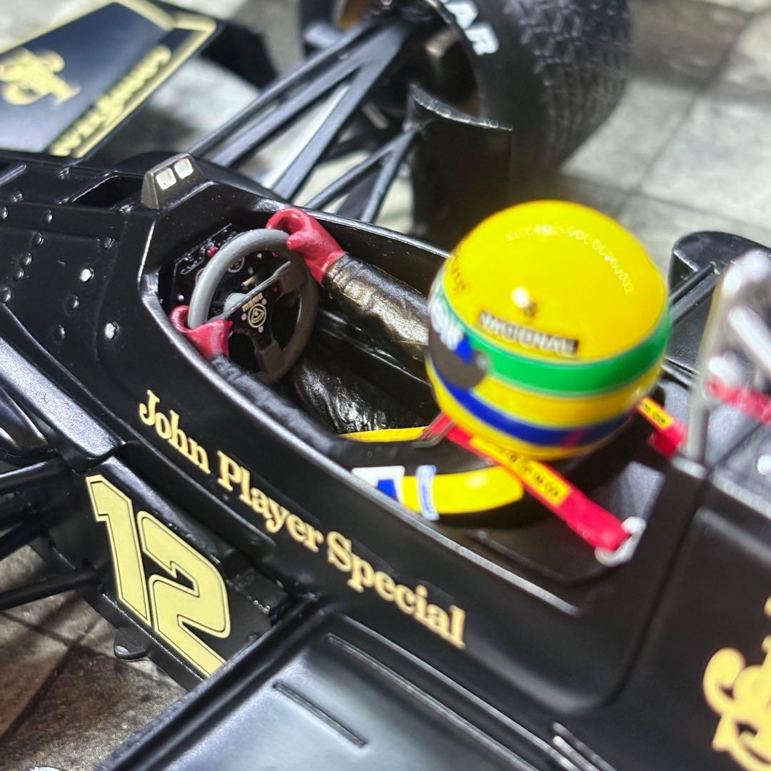 ワンオフカスタム 1/18 PremiumX ロータス 97T アイルトン・セナ｜