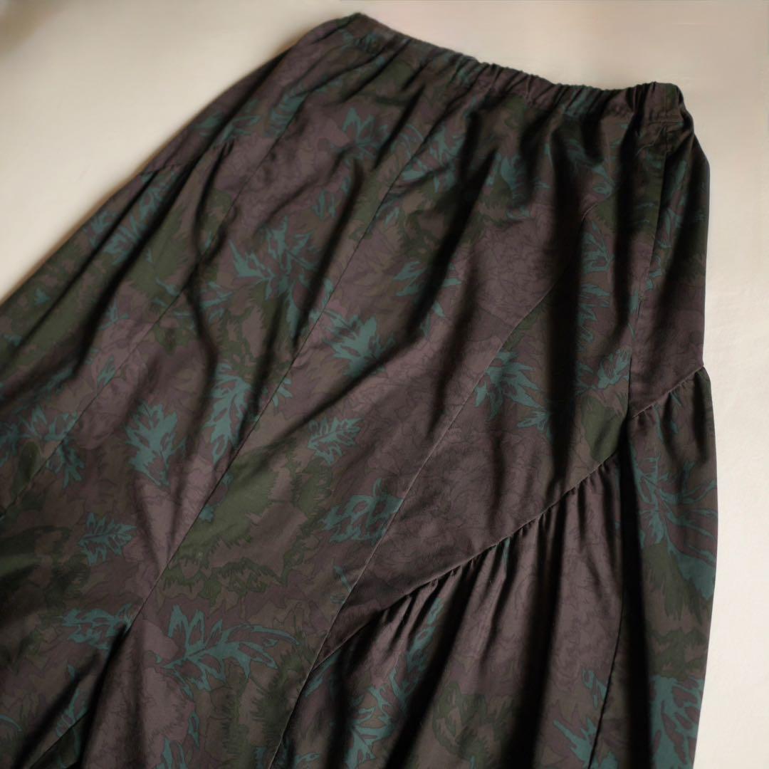 Y's for Living ボタニカル柄 バルーンパンツ