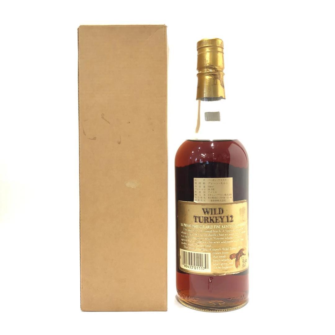 オールドボトル ワイルドターキー 12年 (2765)