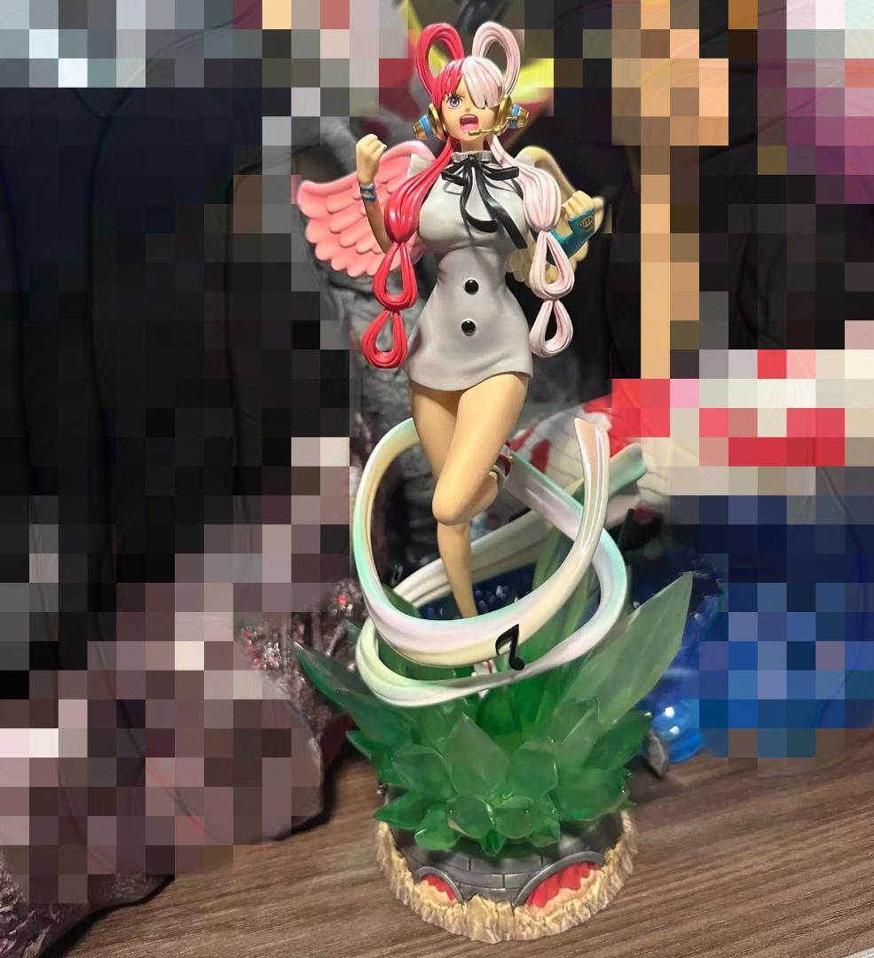 ワンピース ウタ 羽根Ver. ガレージキット フィギュア 塗装済み完成品