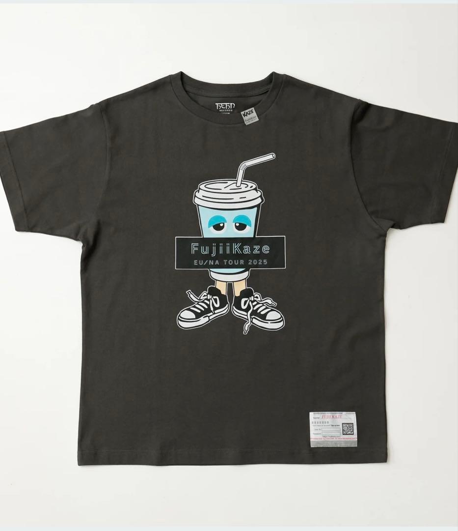 藤井風 Fujii Kaze ドリンクTシャツ Lサイズ