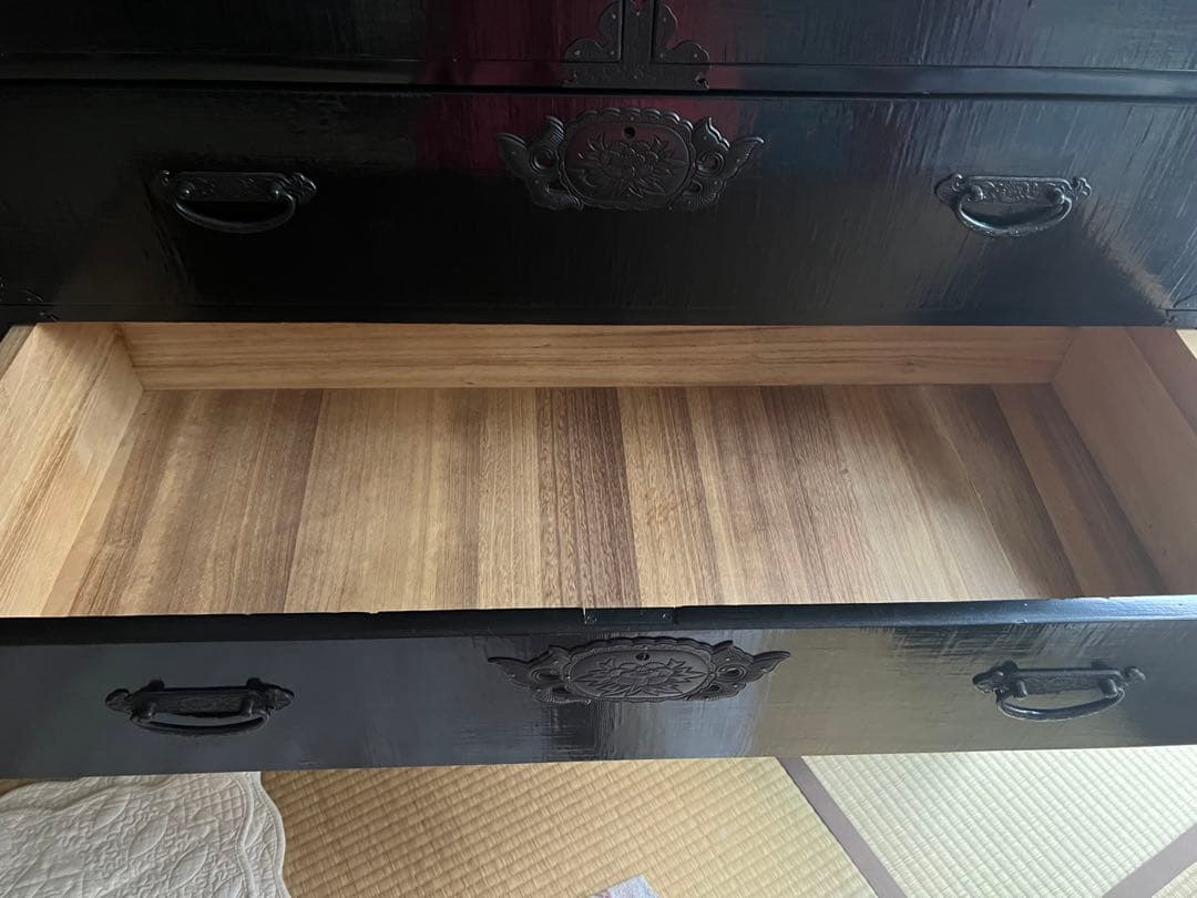 アンティーク 桐漆塗り高級仙台箪笥 漆塗り家具の通販 | インテリア