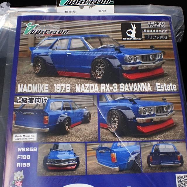 ADDICTION MAZDA RX-3ワゴン ROCKETBUNNY ボディ