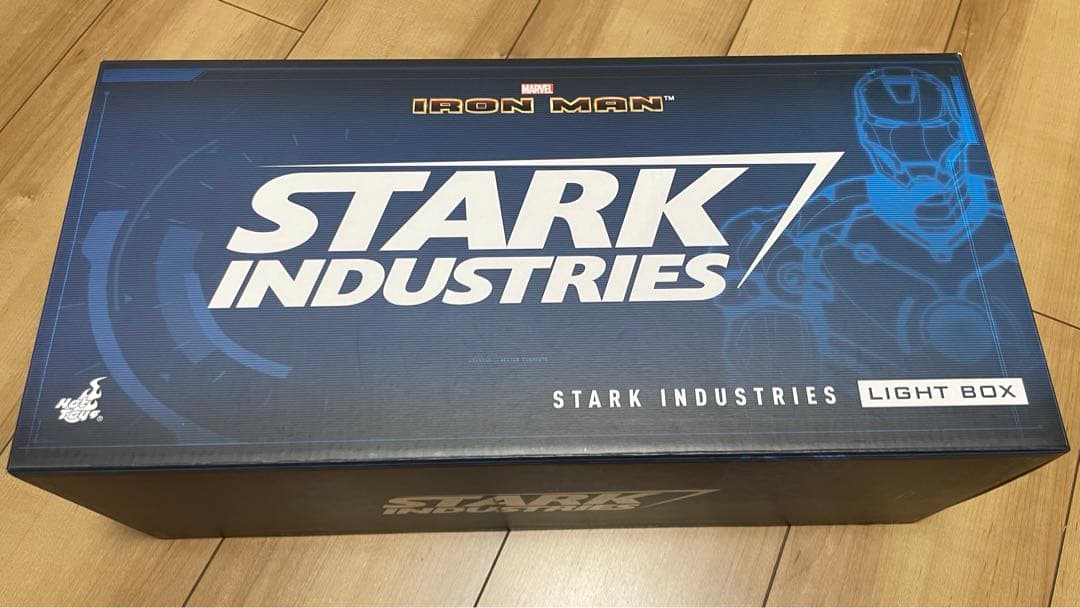 スタークインダストリーズ ロゴ ライトボックス ホットトイズ アイアン