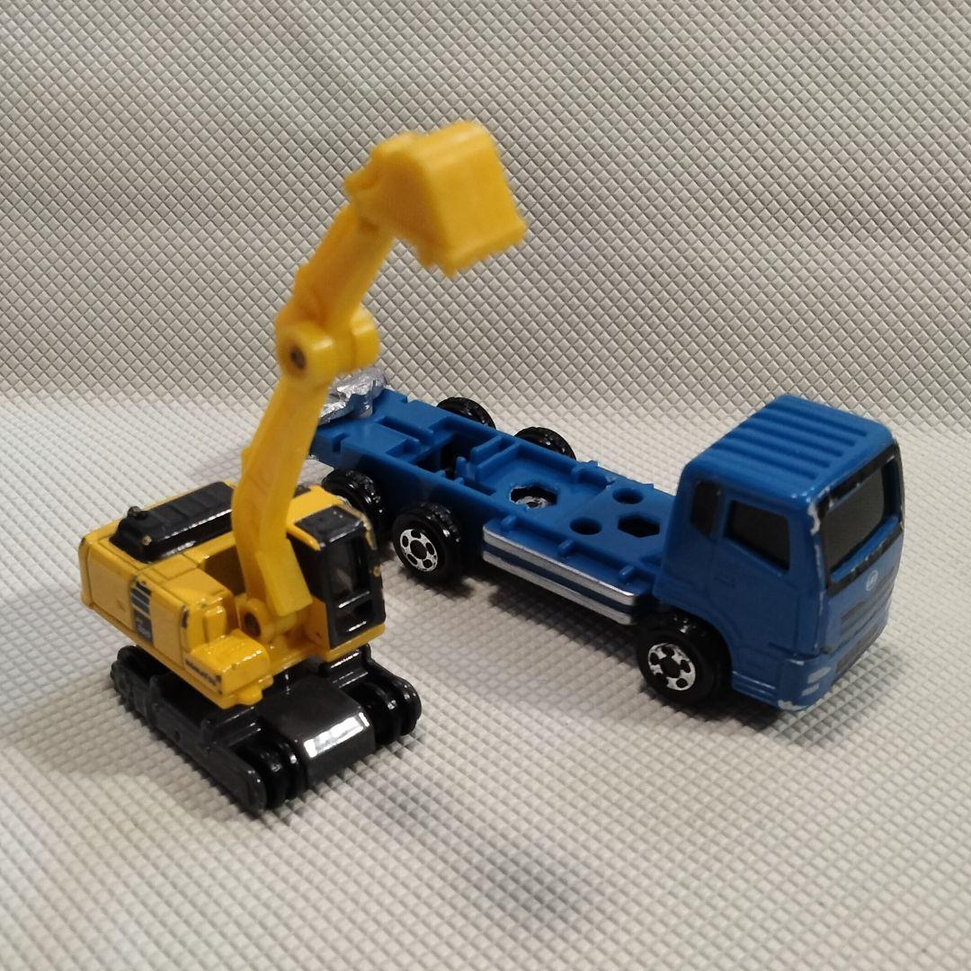 ☆商談中☆ 4977 マックトミカ 日産UDクオン ユンボ積載