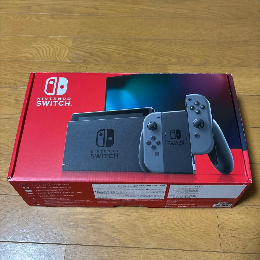 r*i様 Nintendo Switch グレー 本体