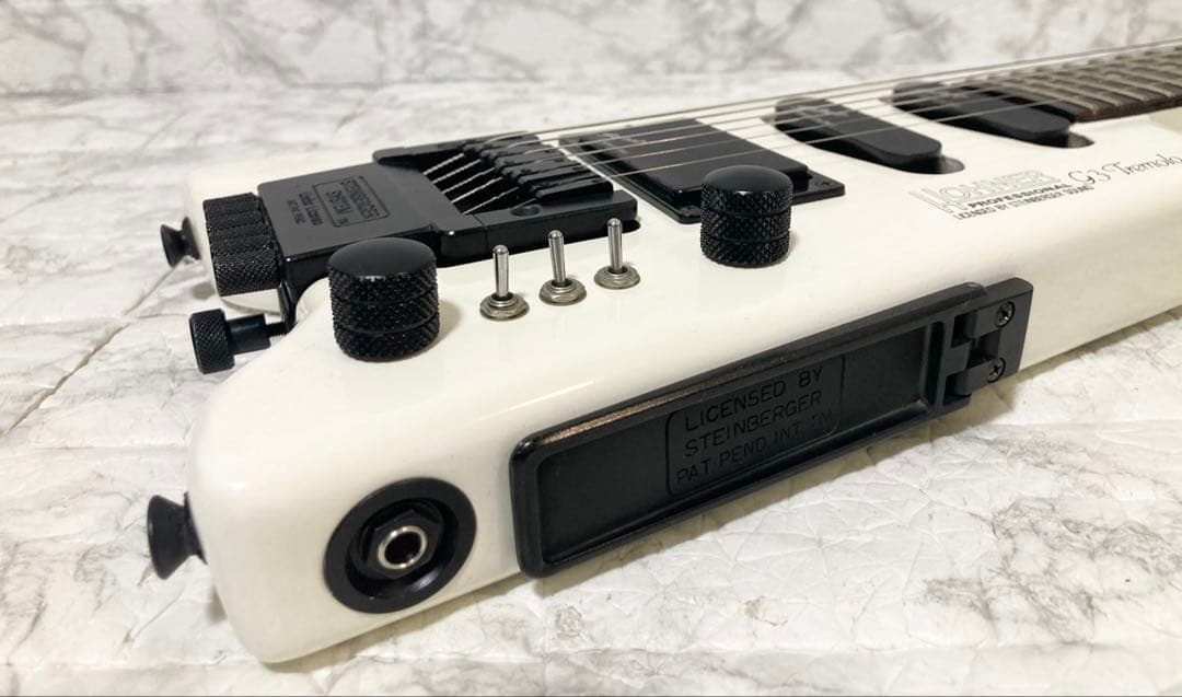 【メンテ済 美品】HOHNER G3 Toremolo ホワイト 純正ケース