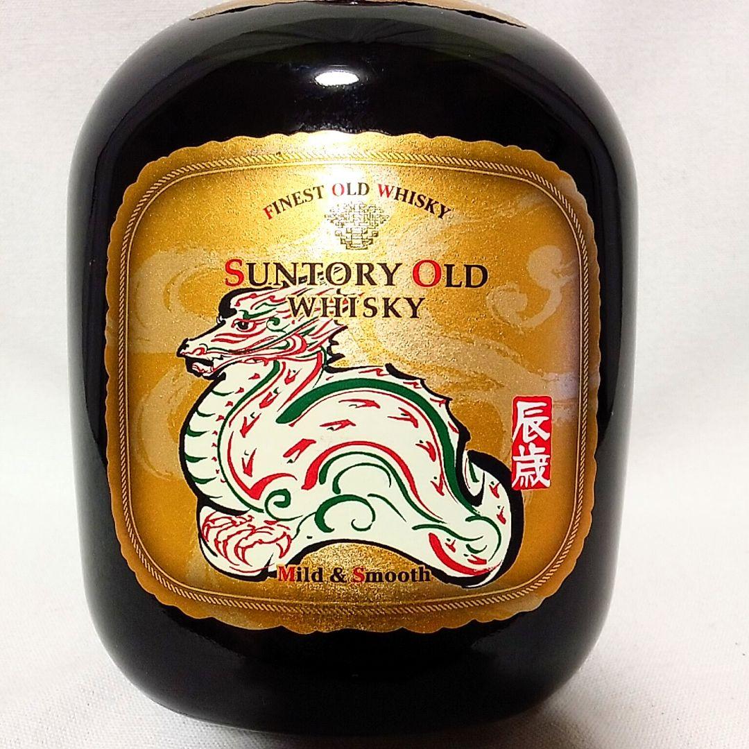 古酒 サントリーオールドウイスキー 干支 辰年ラベル 2000年 龍竜歳