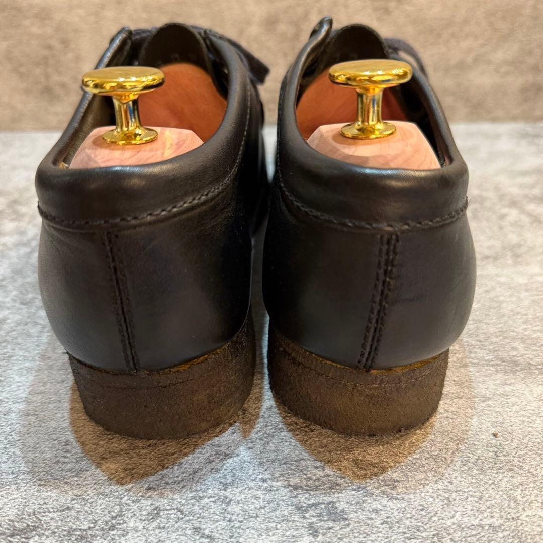 【美品】Clarks クラークス ワラビー レザー シューズ クレープソール