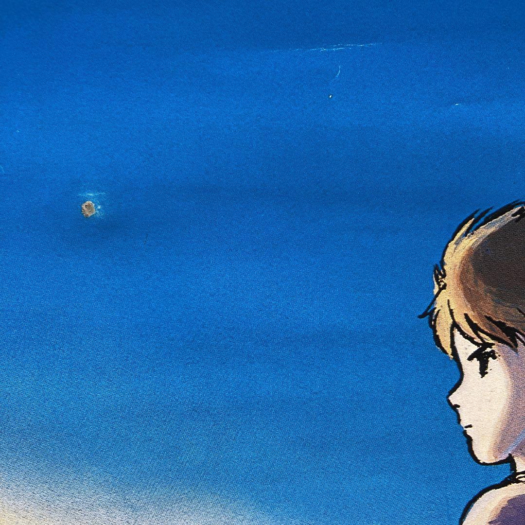 宮崎駿 ナウシカ 映画ポスター72×50 目立つ傷複数あり。