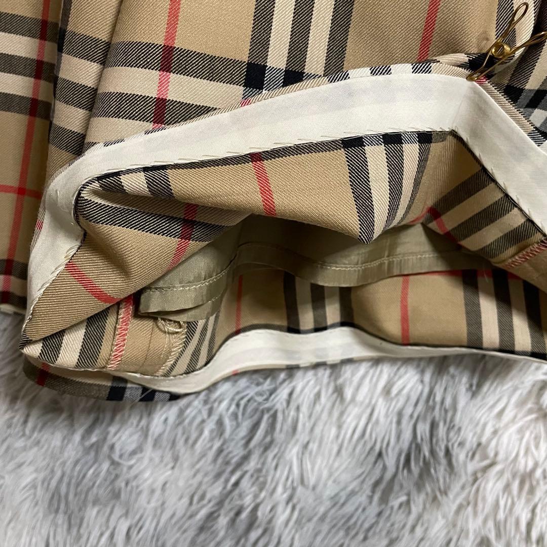 【美品】 バーバリー キュロット ノバチェック ゴルフ S BURBERRYS