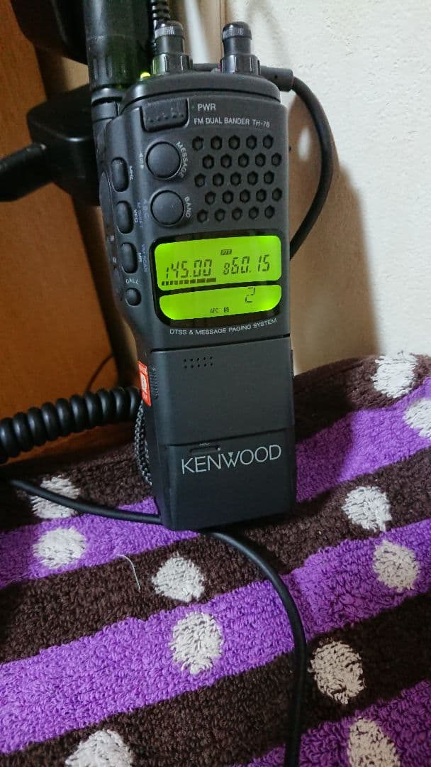 KENWOOD TH-78 144/430デュアルバンダ－ - メルカリ