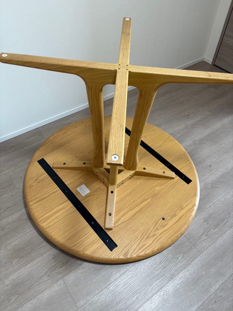 Ryo　円形ダイニングテーブル(OR-02) 起立木工