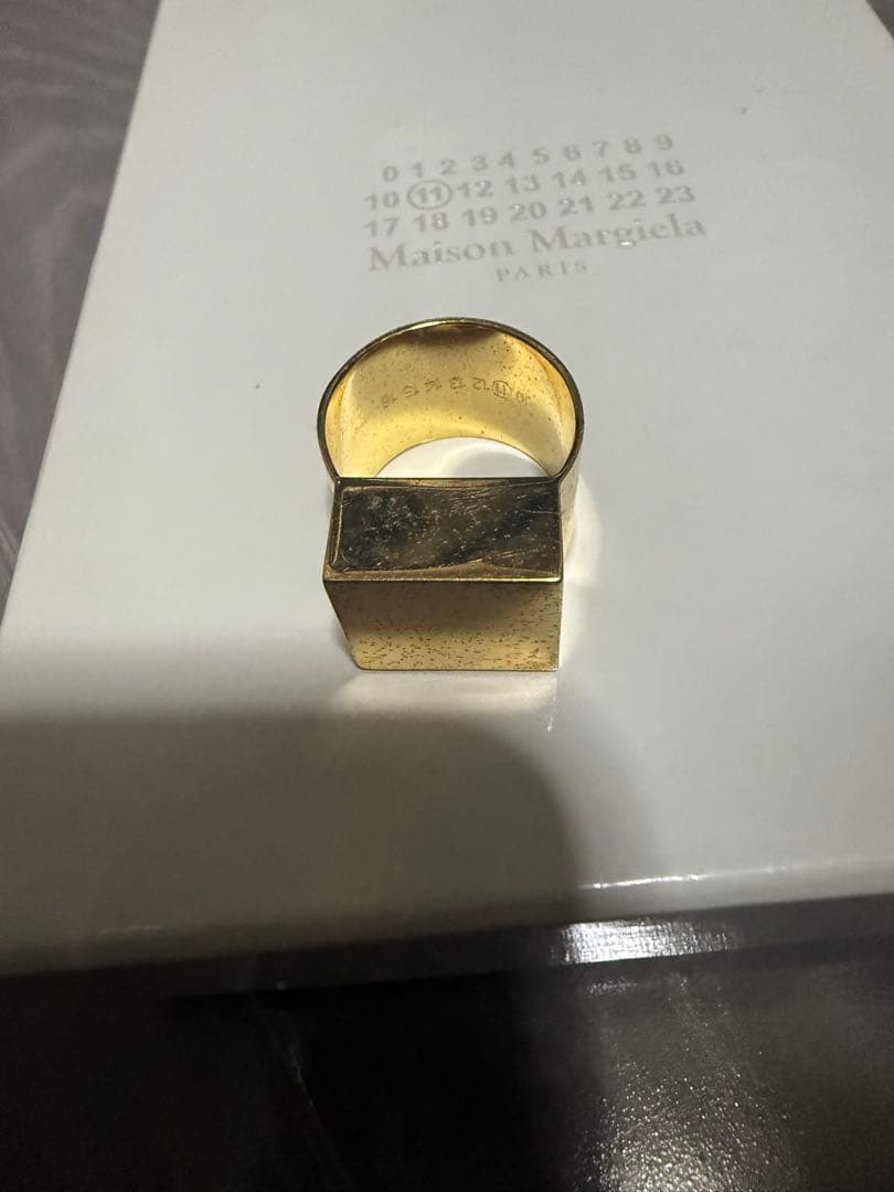 maison margiela ここのえ期 ゴールドリング