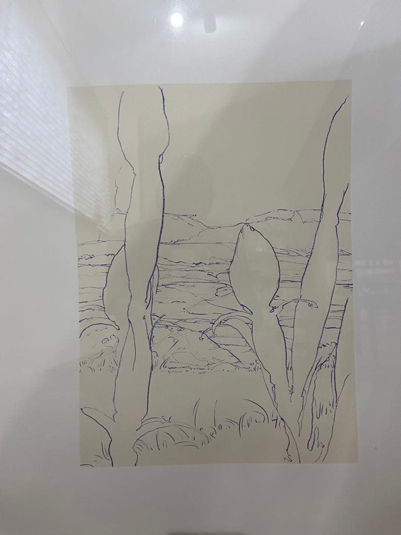 現代アート リトグラフ 法貴信也 Unttitled2003年作