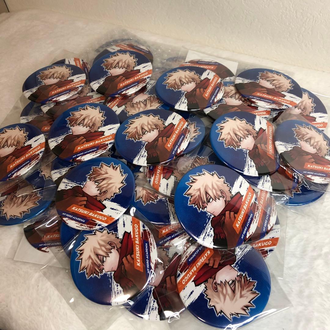 合計50点 僕のヒーローアカデミア ヒロアカ 爆豪勝己 缶バッジ おまとめ