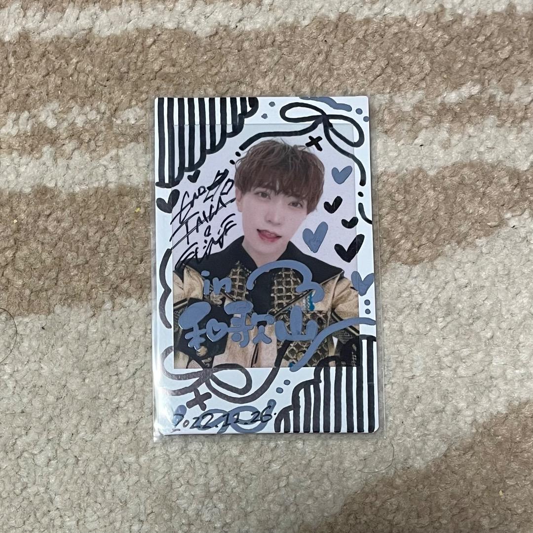 パンダドラゴン パラゴン たいが 落書き チェキ 1