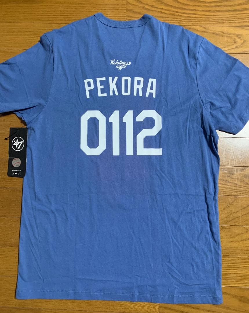 兎田ぺこら　ドジャースコラボTシャツ Mサイズ