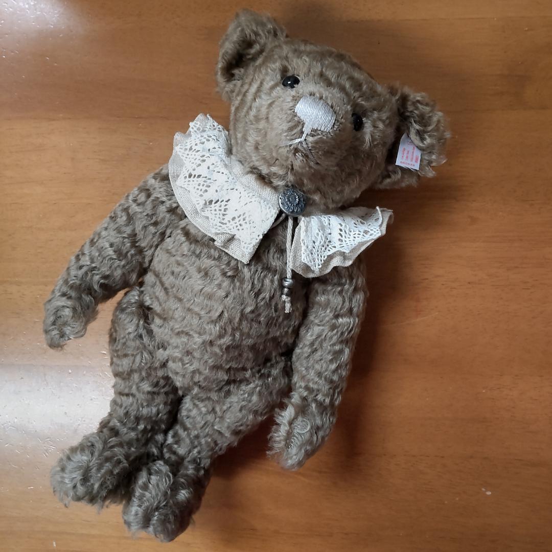 シュタイフ テディベア silberdistel アンティーク風 ビンテージ調