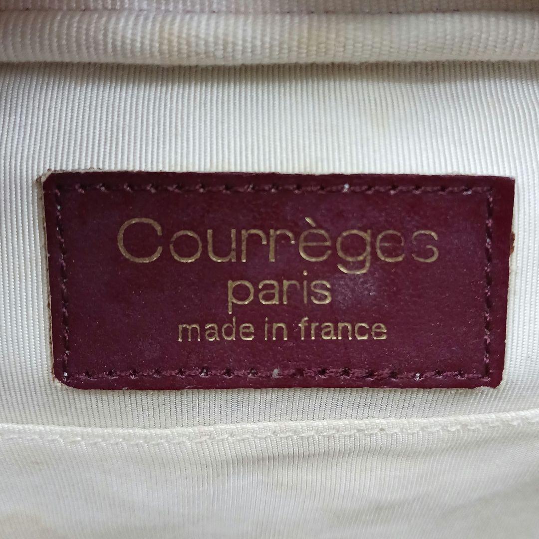 ✨良品✨クレージュ ヴィンテージ ショルダーバック ワインレッド