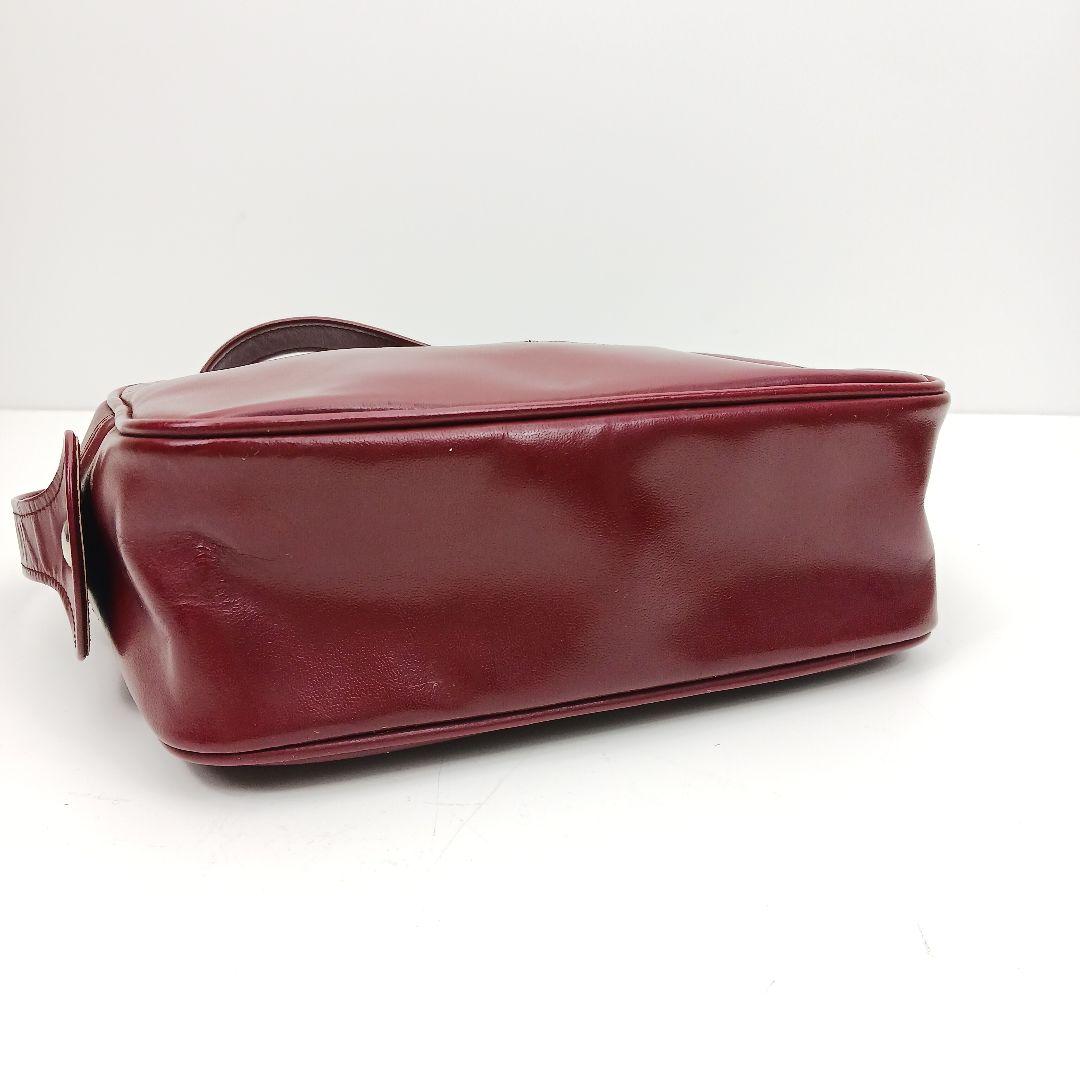 ✨良品✨クレージュ ヴィンテージ ショルダーバック ワインレッド