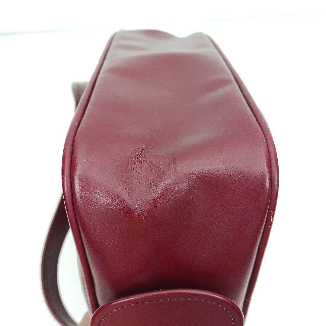 ✨良品✨クレージュ ヴィンテージ ショルダーバック ワインレッド