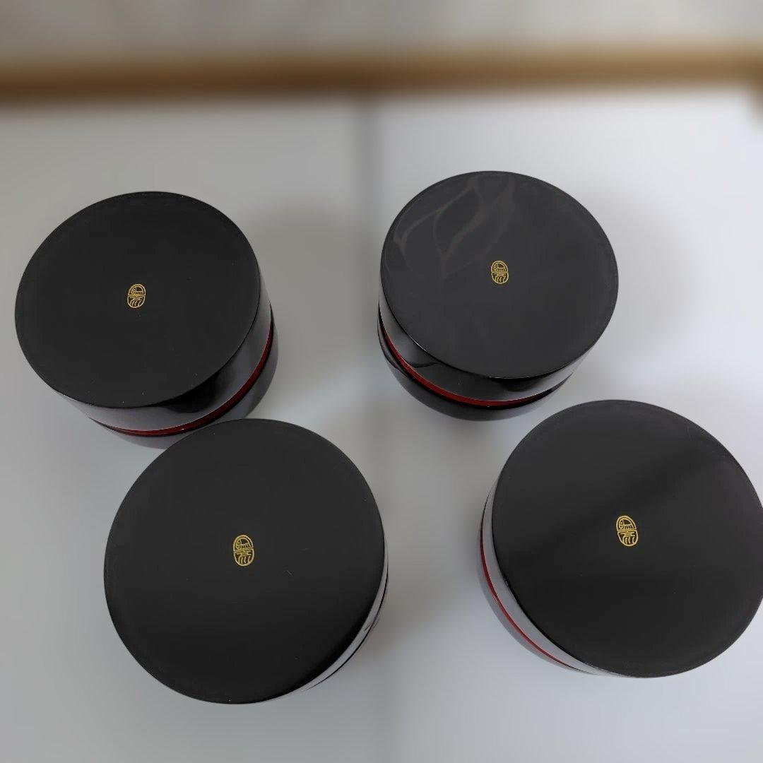 新品✾平安象彦③ビール袴　ビールはかま 黒漆塗 まとめ売りビール置き　徳利はかま