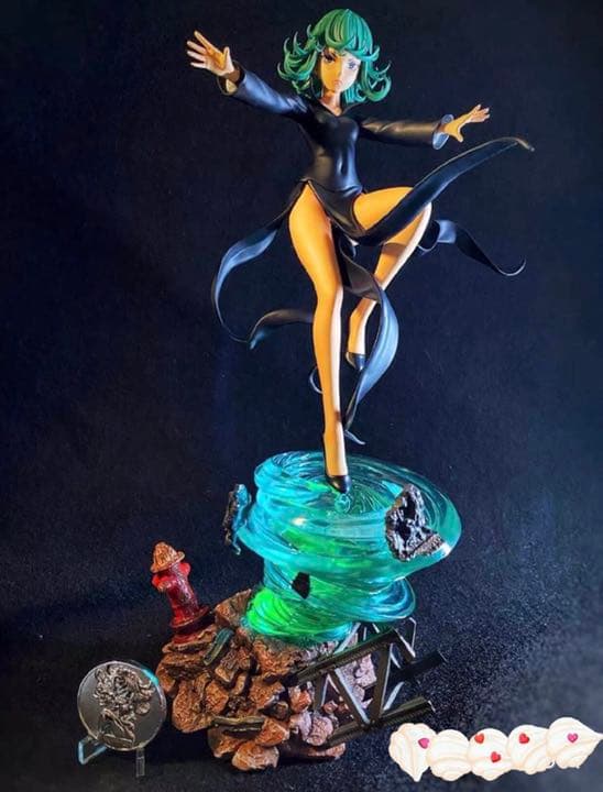 ワンパンマン タツマキ ガレージキット ガレキ スタチュー ①