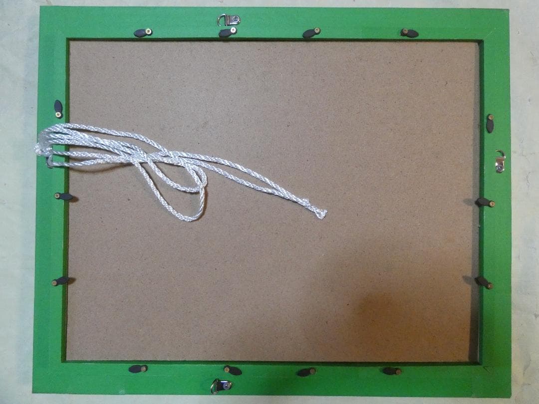 絵画　 油彩　中島潔「川辺の詩」 サイン　F6サイズ　額装済み 肉筆手描き