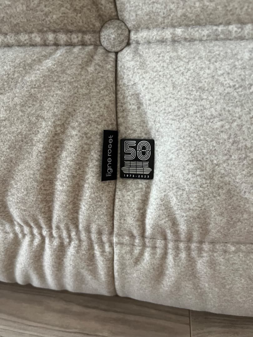 美品　リーン・ロゼ トーゴ3人掛け【正規品 】