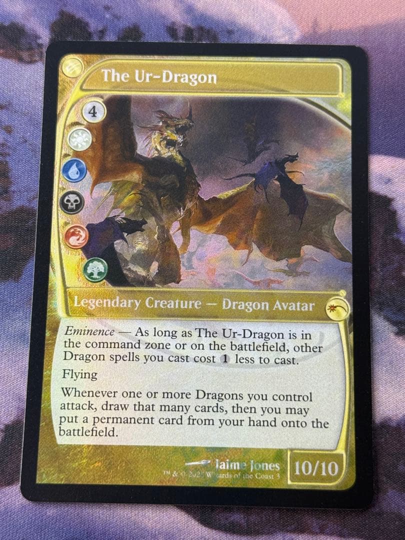 MTG/SLD/始祖ドラゴン/未来枠/foil/1枚①