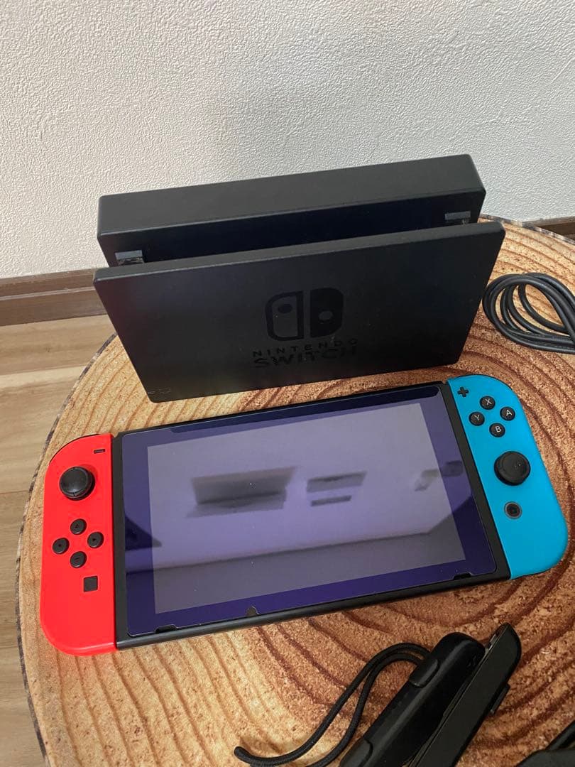 Nintendo Switch ニンテンドースイッチ本体　RED/BLU箱無し①
