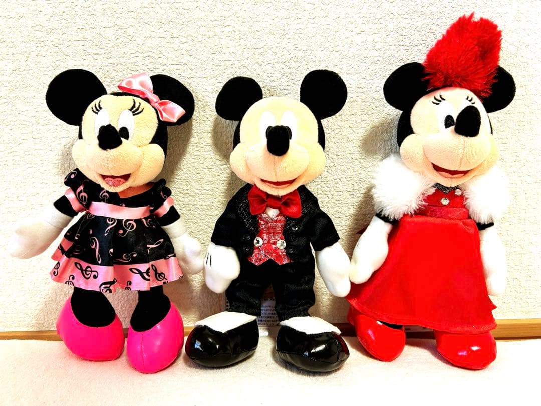 ディズニーシー BBB ぬいぐるみバッチ ミニーマウス ミッキーマウス