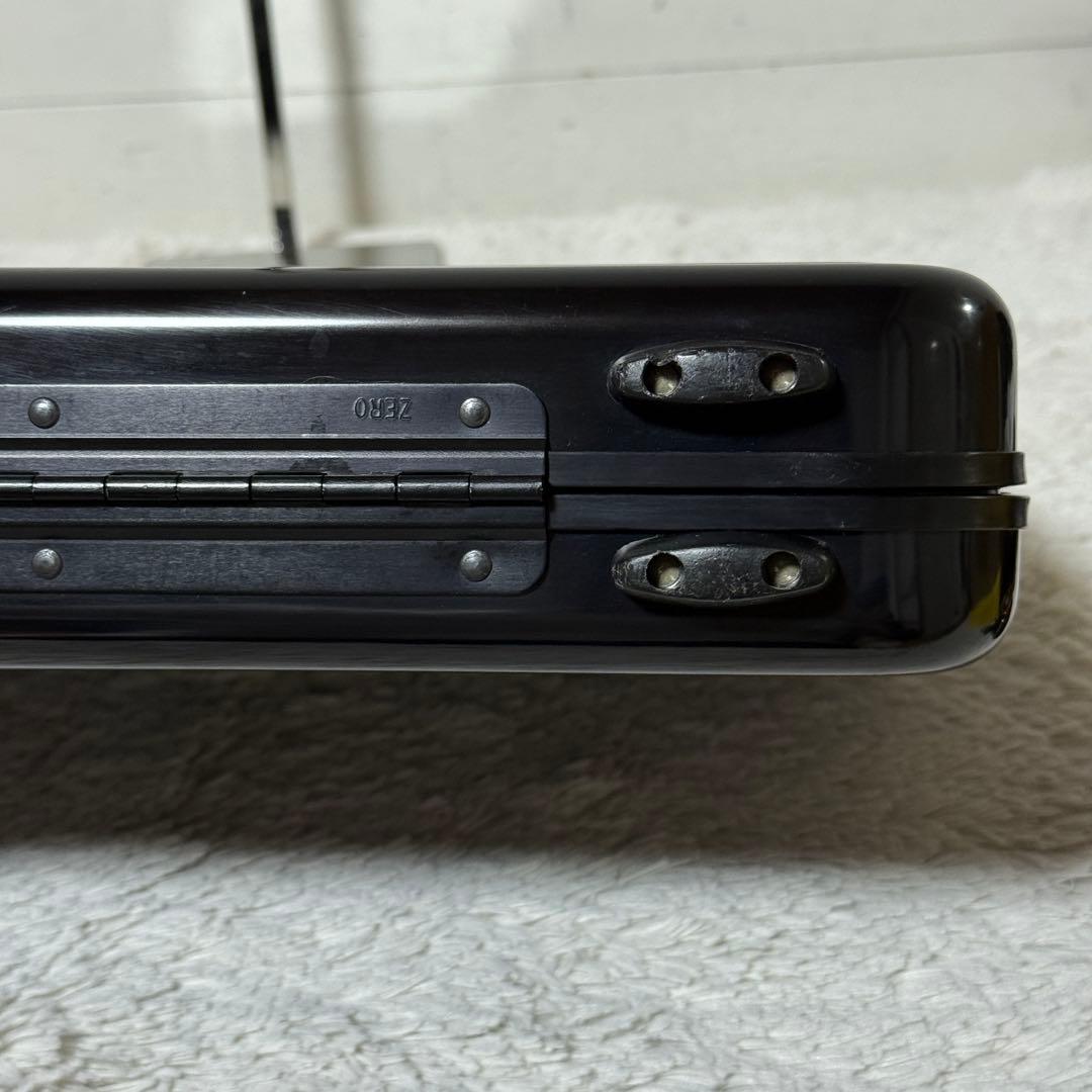 極美品✨ゼロハリバートン　アタッシュケース　ブラック　ビジネスバッグ　レザー