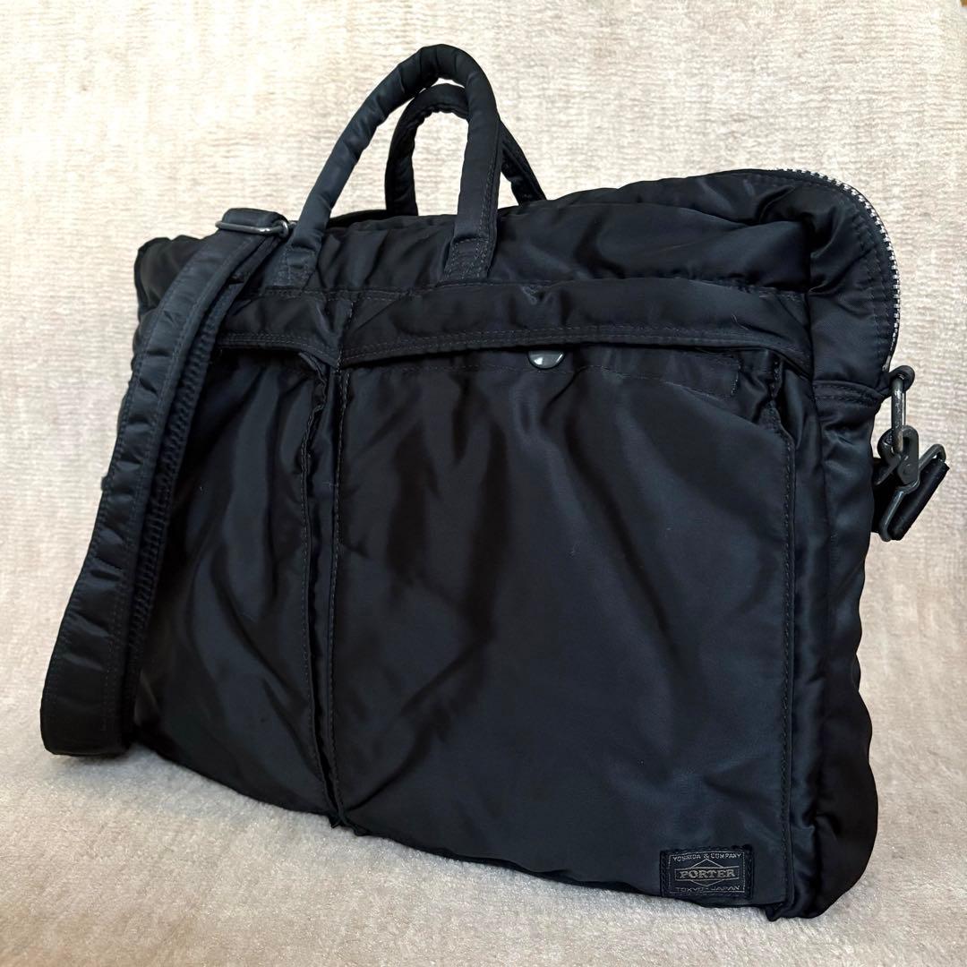 ⭐︎美品【PORTER ポーター】2WAY BRIEFCASE タンカー ブラック