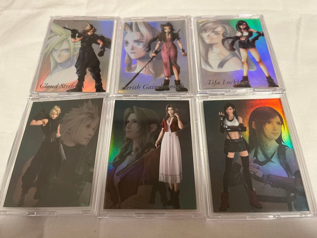 ファイナルファンタジーⅦ アニバーサリーアートミュージアム 豪華12枚セット