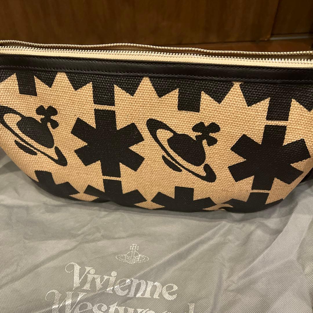 VIVIENNE WESTWOOD オーブ ショルダーバッグ アスタリスク柄