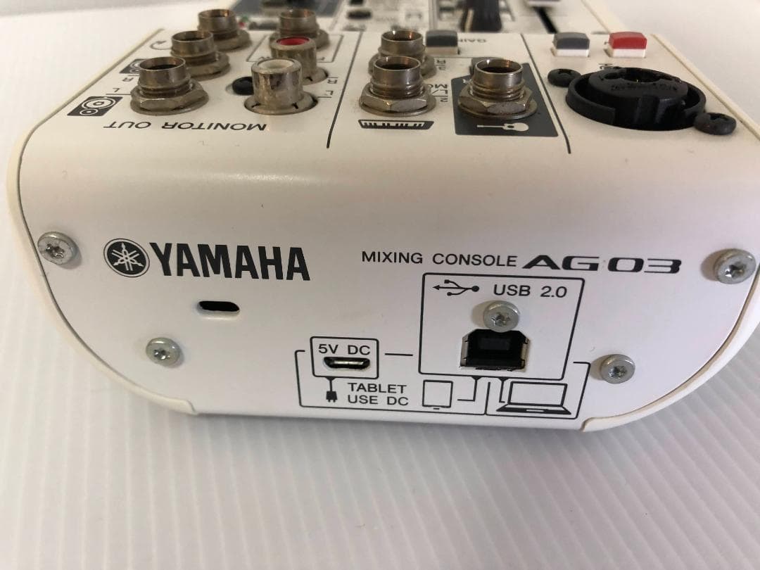 ☆配信 オーディオインターフェイス YAMAHA AG03 訳あり ジャンク