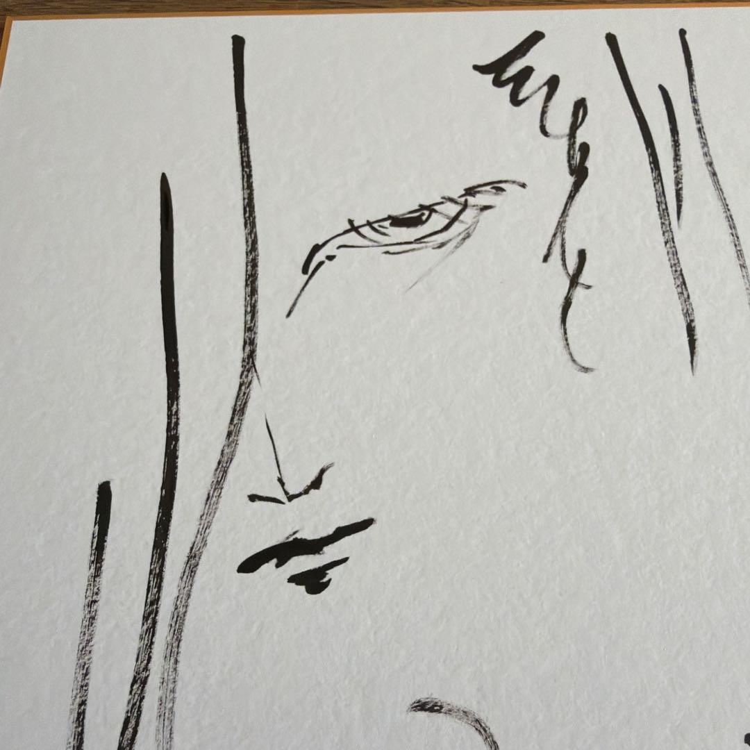 天野喜孝 直筆サイン色紙 - メルカリ