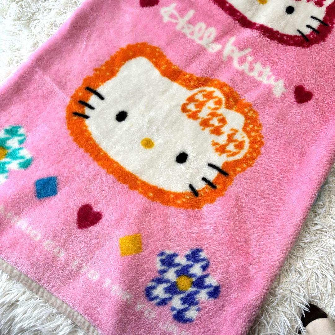 平成レトロ✨️ ハローキティ かいまき カオハナ 毛布 スリーパー 希少