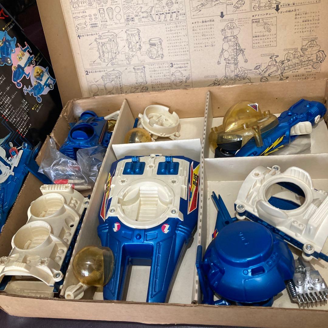 ミクロマン M15 パーツ一式 タワー基地M-115 当時物