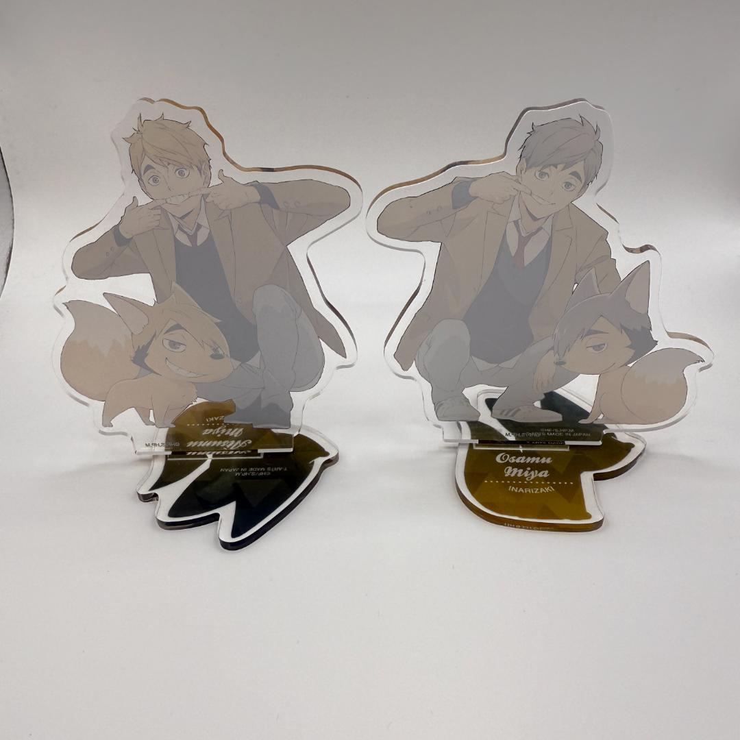 ハイキュー!! 宮兄弟 Playingマスコット アクスタ 2個セット - メルカリ